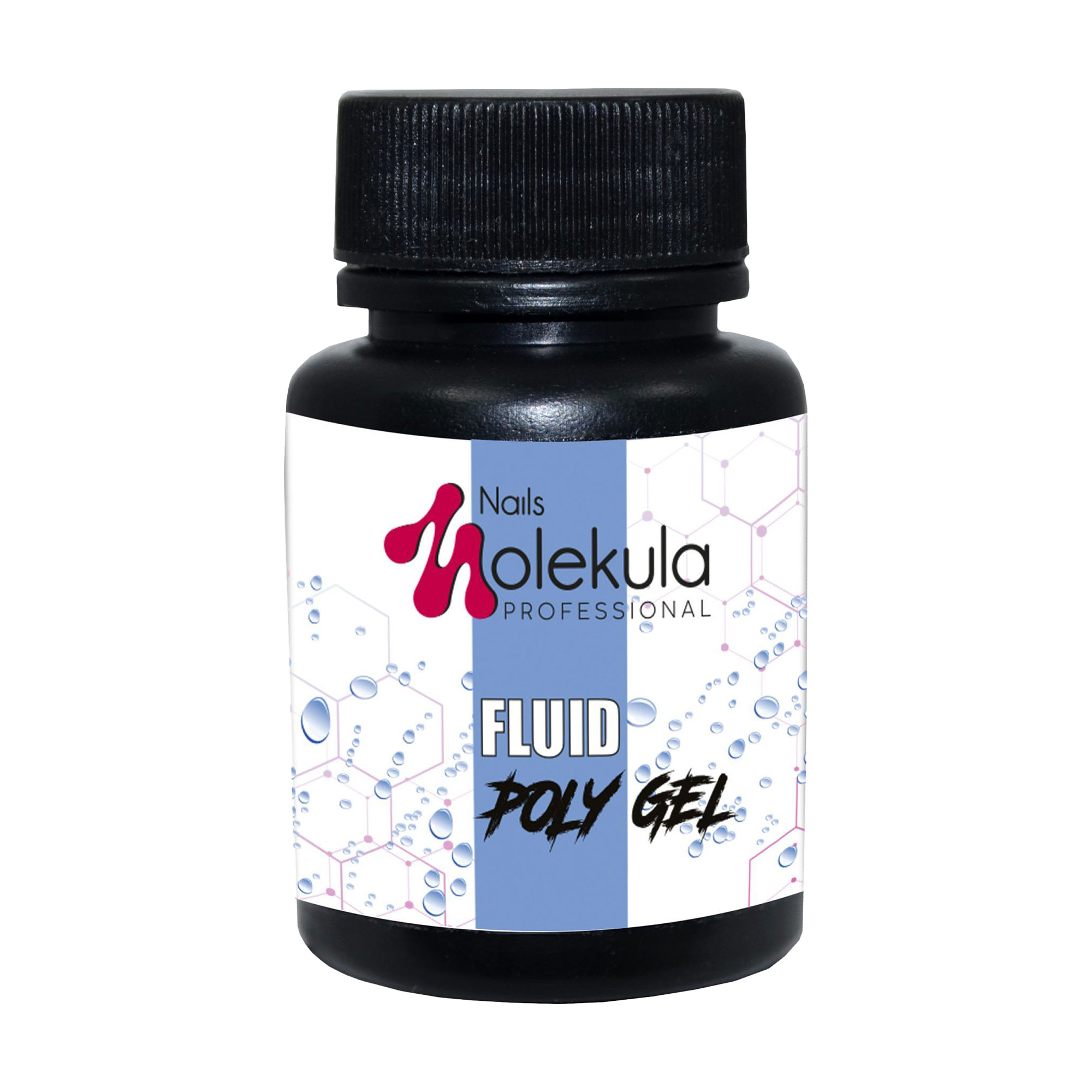 Рідина для полігелю Nails Molekula Professional Fluid Poly Gel, 30 мл